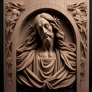 3D model st jesus (STL)